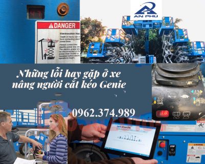 Những mã lỗi thường gặp ở xe nâng người cắt kéo Genie